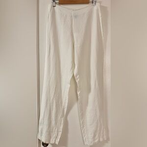 Eileen Fisher Spring Linen Pants NWT